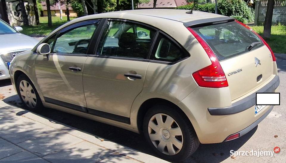 Citroen C4 16 Hdi diesel 2007r złoty Kraków małopolskie