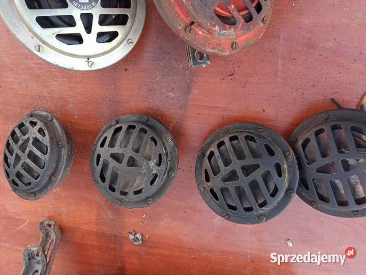 Sygnal dzwiekowy klakson Belma 12V niski ton24 V podkarpackie Stalowa Wola