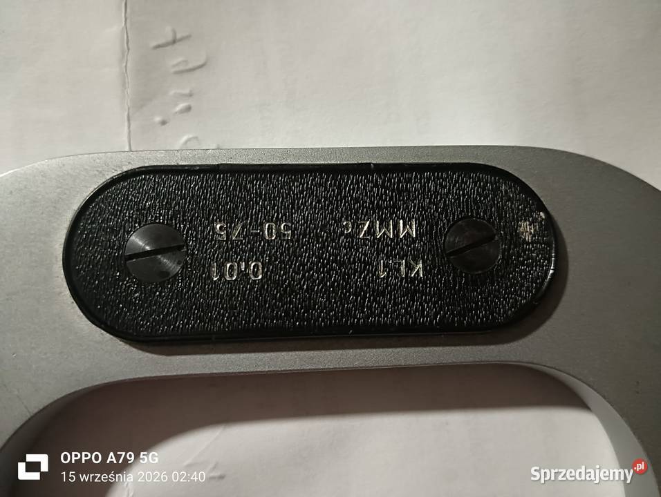 Mikrometr zewnętrzny FWP VIS MMZc 5075 mm KL1 śląskie Imielin