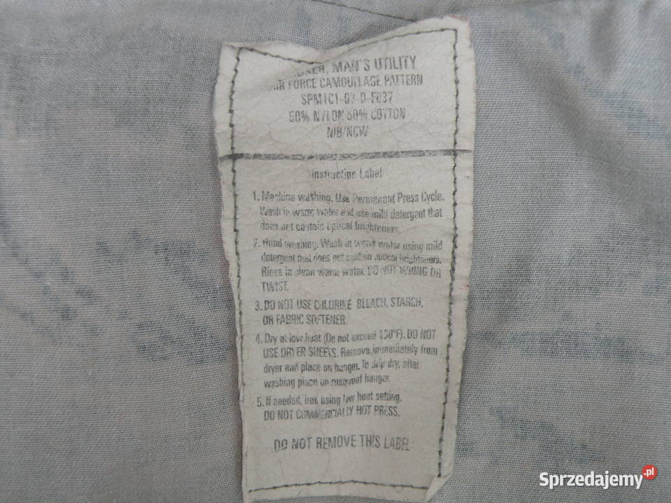 Spodnie ABU tiger stripes XSXS nyco Wrocław