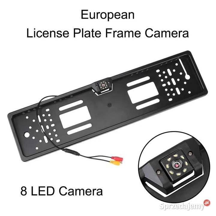 Nowa Ramka Rejestracyjna z wbudowaną kamerą Krosno