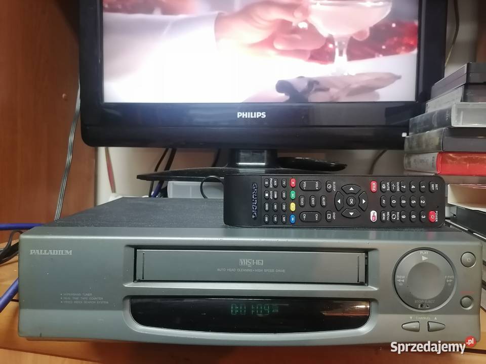 Magnetowid VHS Palladium VN522 ORION pilot Częstochowa