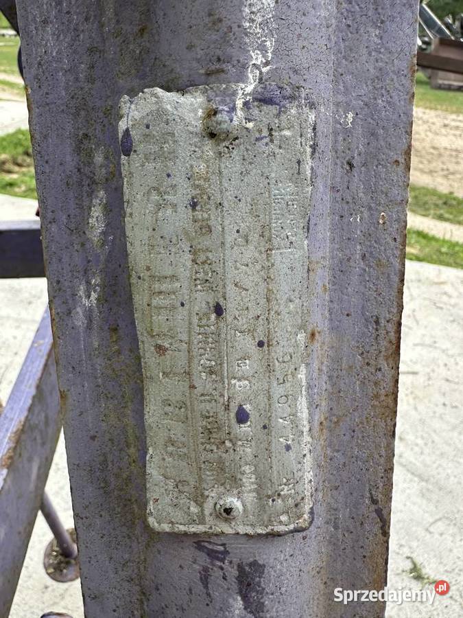 Pług 4skibowy Rabewerk zachodniopomorskie Cybulino