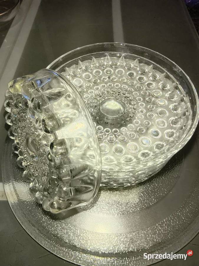 Salaterki Krople rosy Porcelana i szkło podlaskie