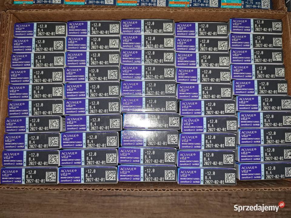 Soczewki kontaktowe Johnson Johnson Wrocław sprzedam