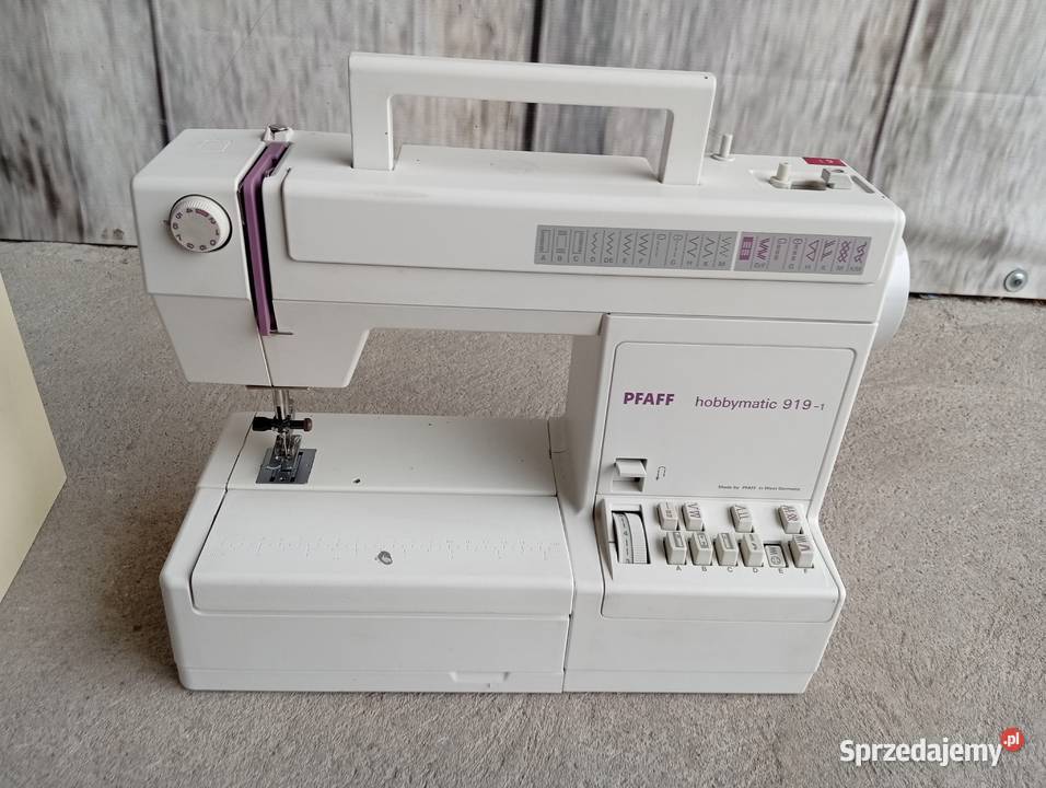 Maszyna do szycia Pfaff Hobbymatic 9191 601 Byczyna