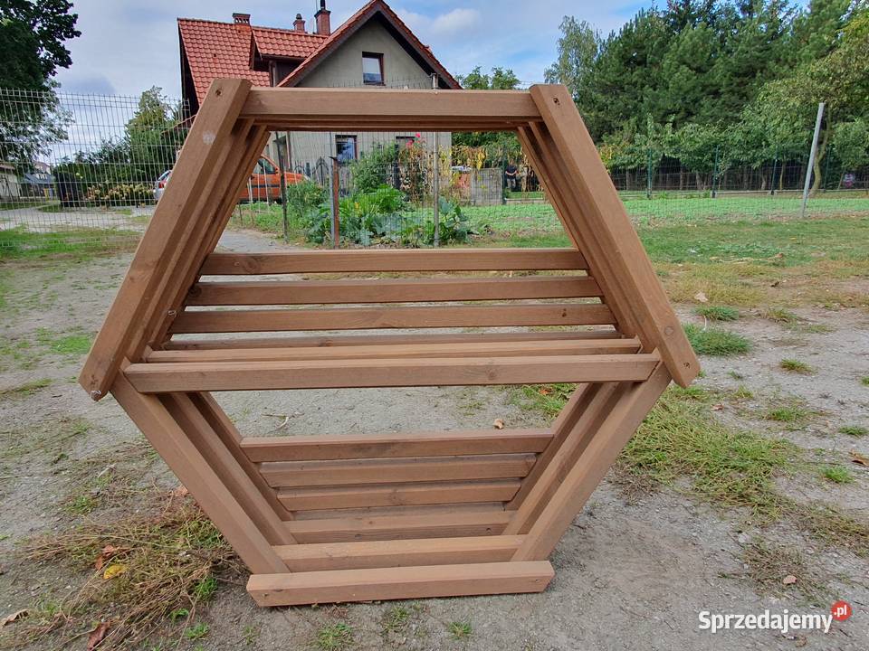 NOWA Półka drewniana donicedonica HEXEN MAXI dolnośląskie Wrocław