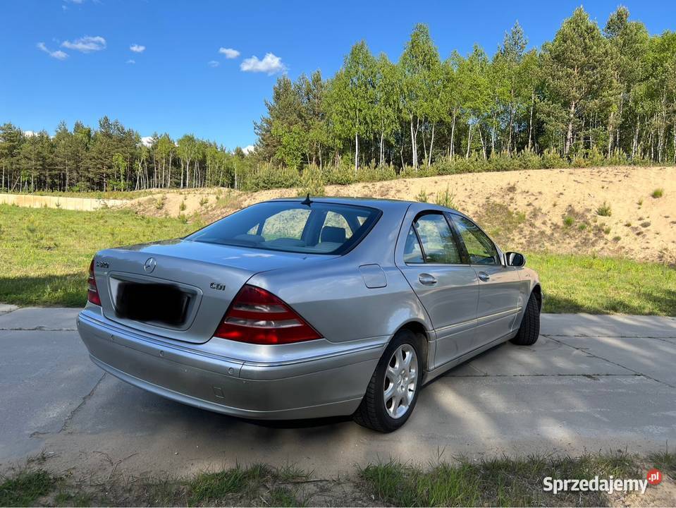 Mercedes Benz S320 WŁOCHY 8 lat w jednych rękach elektryczne szyby