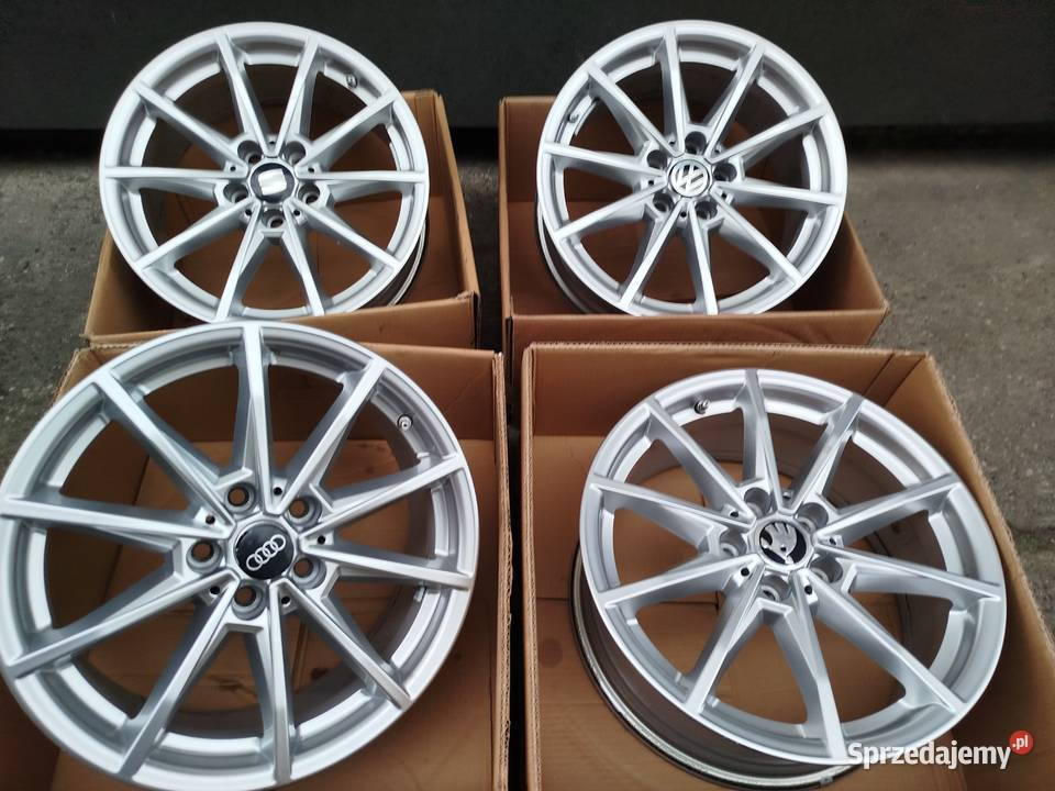 A108 Alufelgi 17 5x112 75j et30 Seat Vw Audi śląskie Bąków sprzedam