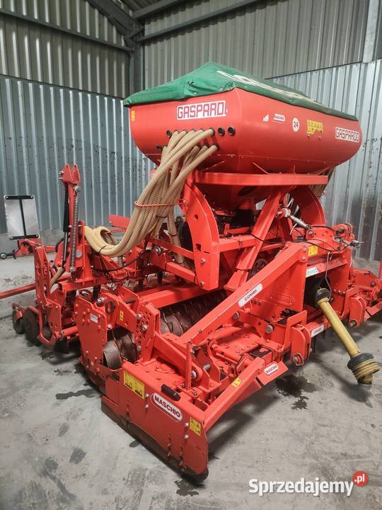 Agregat uprawowo siewny maschio gaspardo nieuszkodzony Siewniki i sadzarki