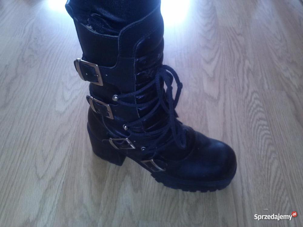 glany damskie na obcasie Kalisz