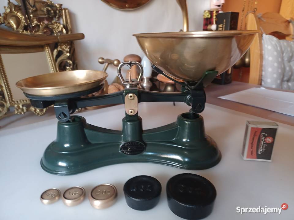 Piękna angielska waga Salter Poznań sprzedam
