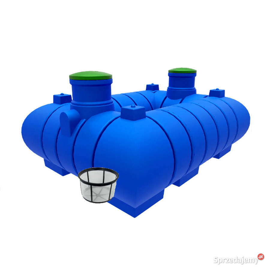 ZBIORNIK NA WODĘ DESZCZOWĄ 4000L Zestaw PREMIUM Nawadnianie zachodniopomorskie
