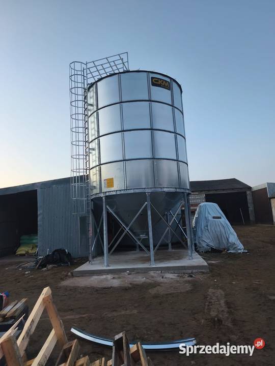 Silos lejowy 129t Szybki termin Montażu