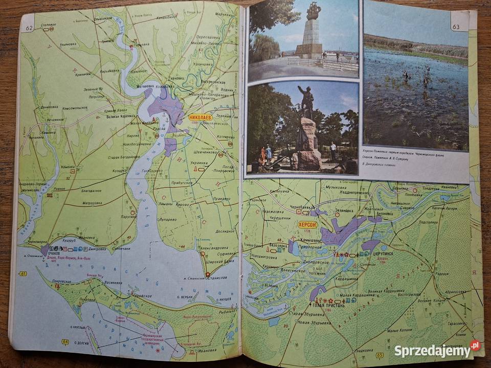 AzowoCzarnomorskie wybrzeże CCCP ZSRR atlas Kraków