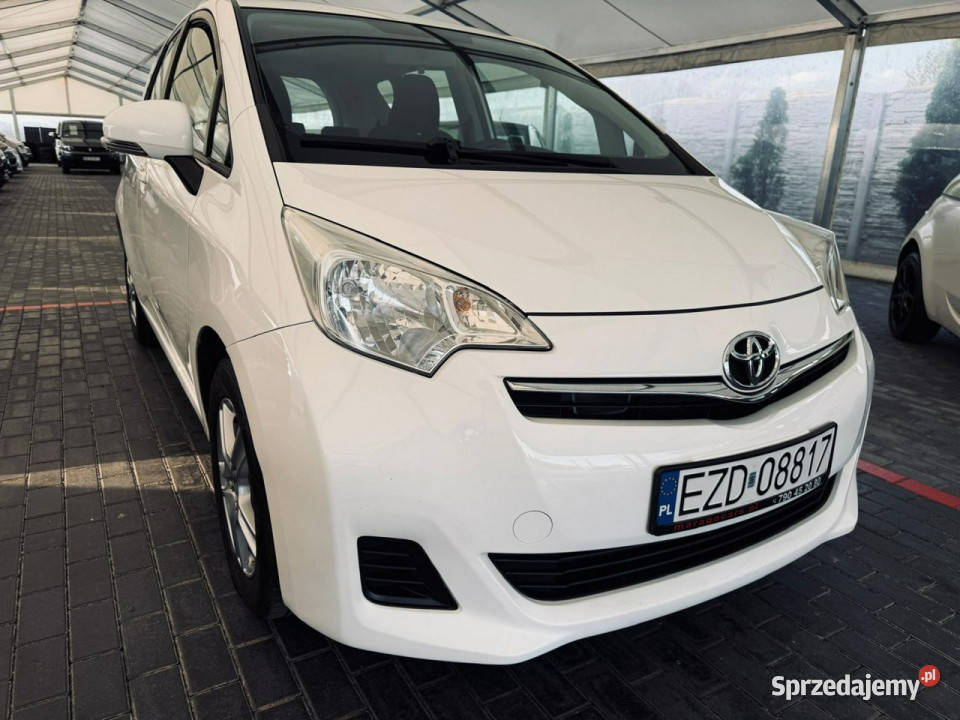 Toyota Verso S 13 Benzyna 100 6 Biegów elektrochrom. lusterko wst. Zduńska Wola