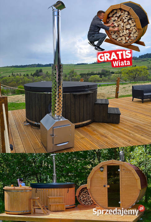 BALIA Ogrodowa Jacuzzi PIEC ZEWNĘTRZNY Nowy Targ