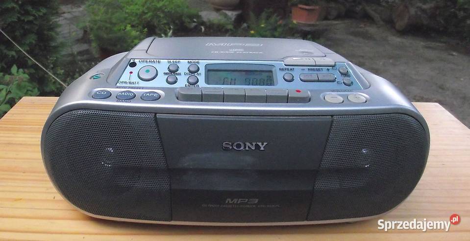 Radiootwarzacz Sony CFD-S03CPL radio CD kaseta