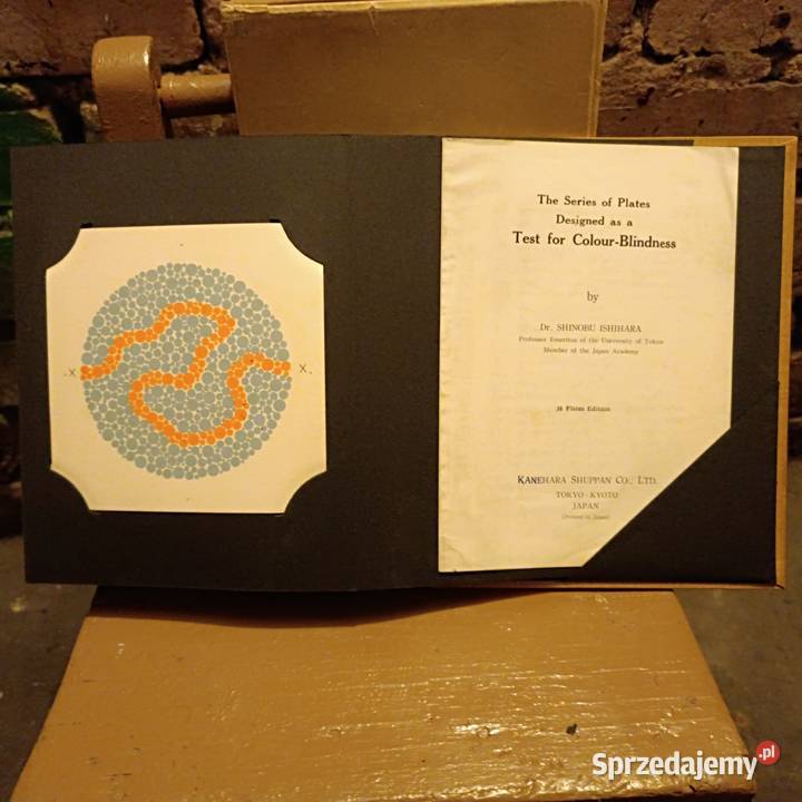 Książka Jesteś for ColourBlindness 38 pilates Antykwariat