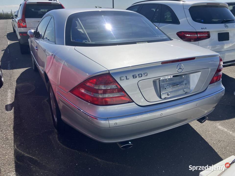 Mercedes Benz CL600 W215 V12 nieuszkodzony lubelskie