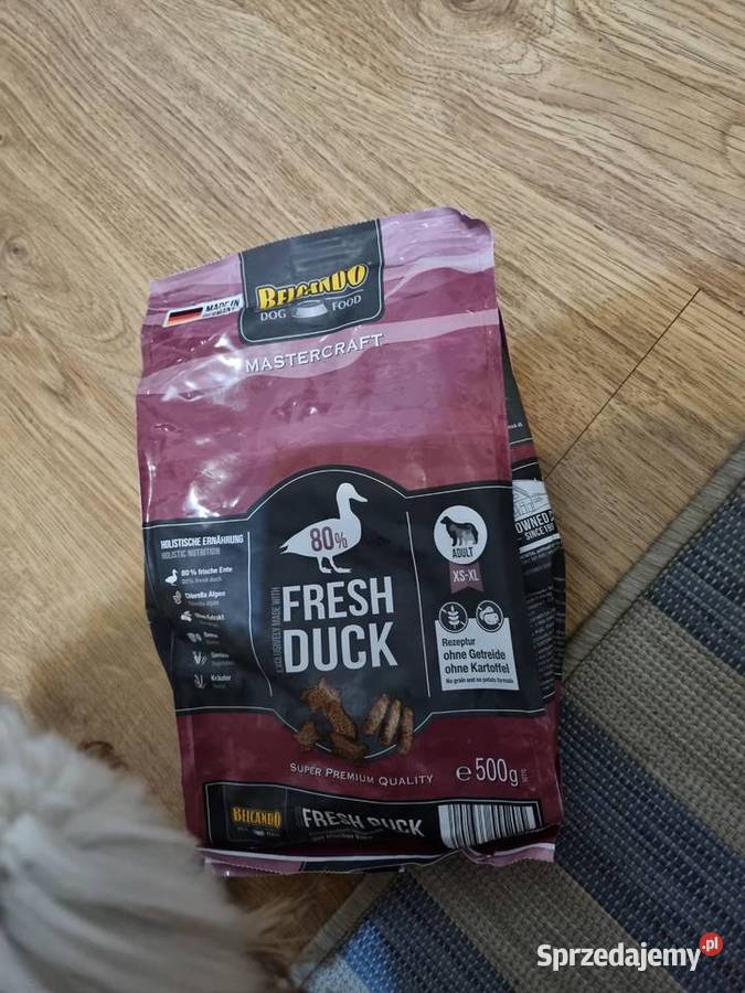 Karma psa 80 Świeża Kaczka podkarpackie Majdan Królewski sprzedam