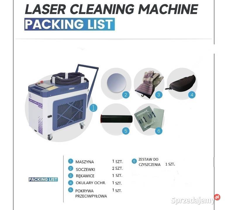 Laser czyszczący 2000W Wyszków