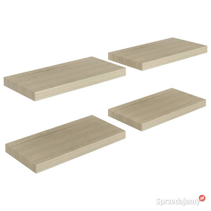 Półki ścienne 4 kolor dębowy 50x23x38 MDF Warszawa