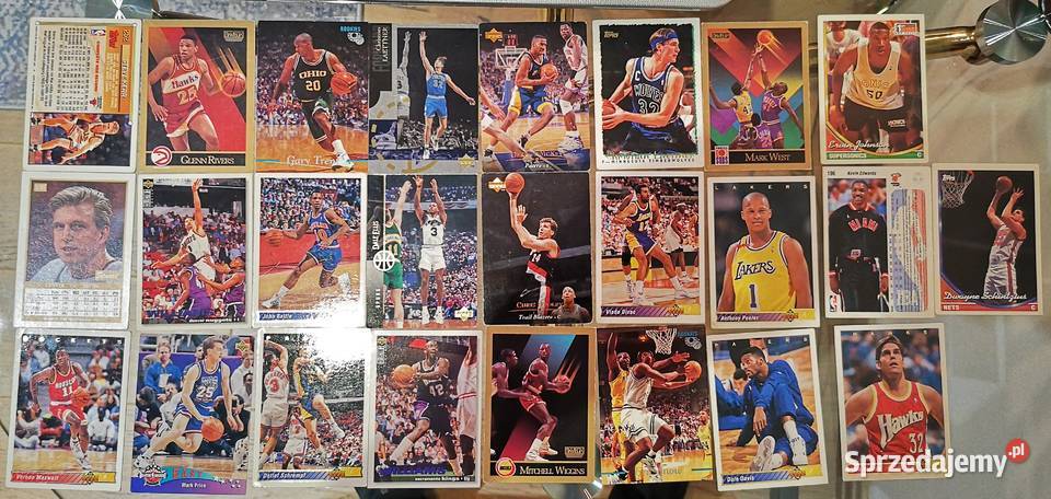 Karty NBA z lat 90tych Opole