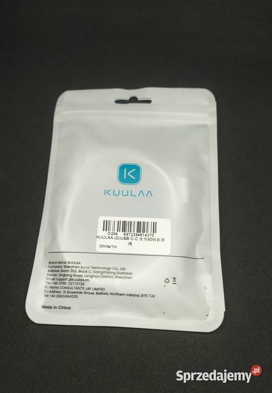Przewód USB C do USB C 1m Akcesoria i części Lublin