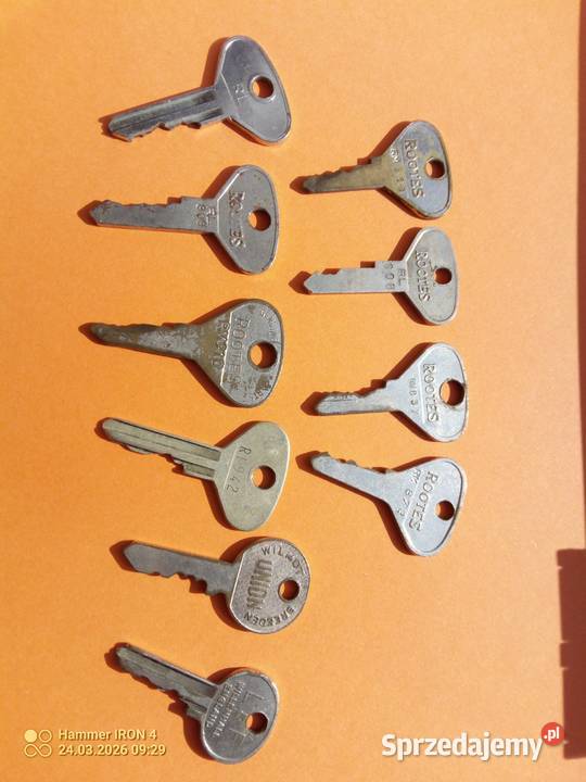 Stary zestaw kluczyki auto kluczyk Mix PRL osobowe podkarpackie Przemyśl