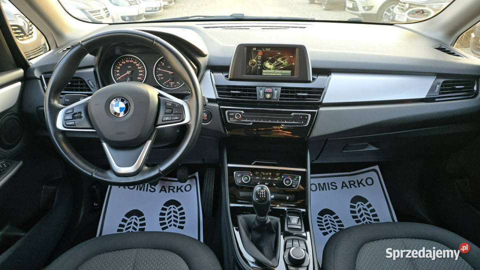 BMW 218 Serwisowana PDC HAK Efficient Dynamics VAT marża Zieleniewo