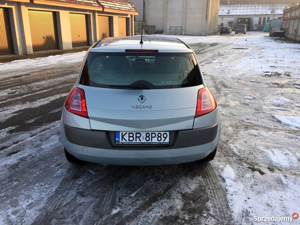 Renault Megane II 20 LPG Automat zadbany lakier metallic Płock