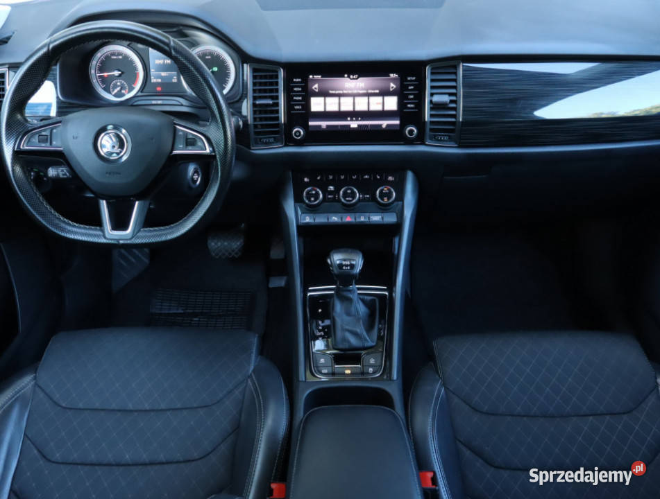 Skoda Kodiaq 20 TDI 4x4 biały mazowieckie Piaseczno