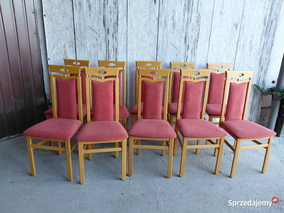 krzesła 10 sztuk 205 Byczyna
