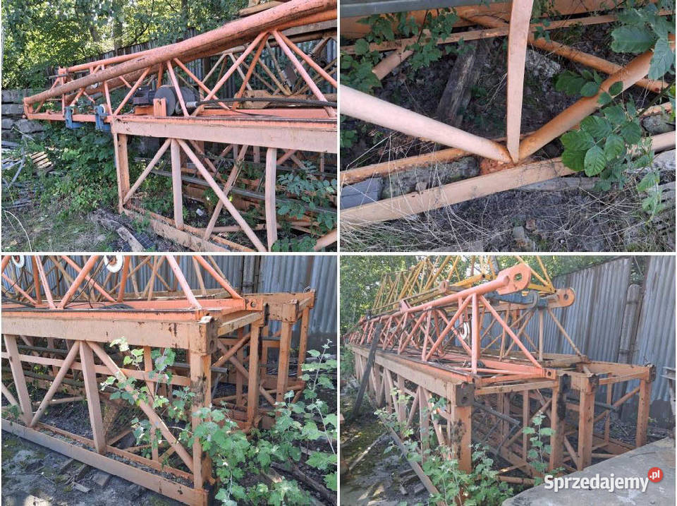 Syndyk sprzeda 4 żurawie wieżowe Kraków