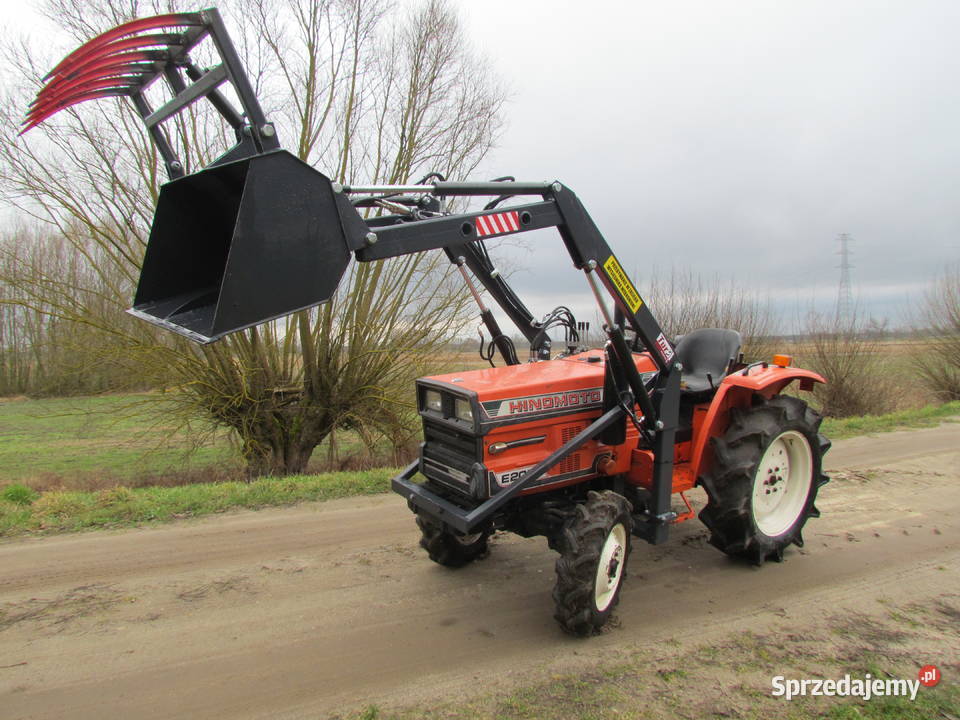 Hinomoto 2004 minitraktorek glebogryzarka tur Gorzów Wielkopolski