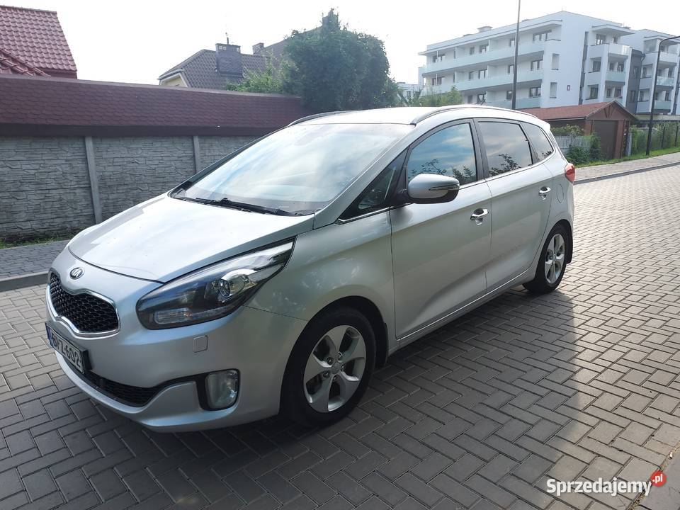 KIA CARENS 1.7 CRDI bezwypadkowa 7 miejsc 2014