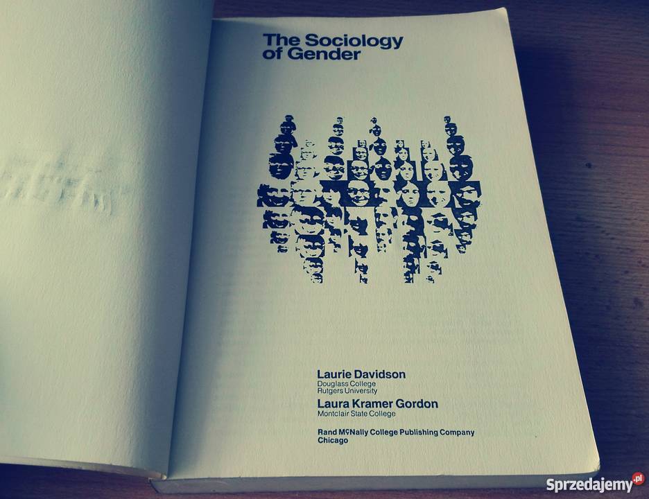 The sociology of gender Davidson Kramer Gordon Gdańsk