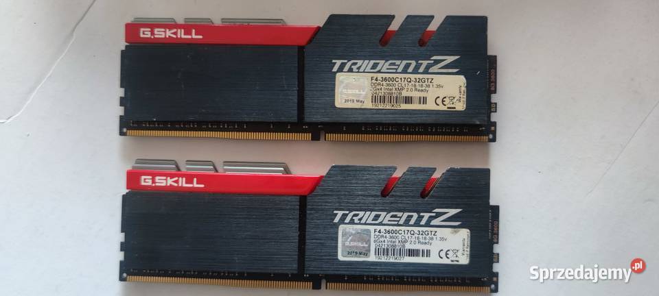 GSkill Trident Z DDR4 16 GB 28 GB 3600 MHz CL17
