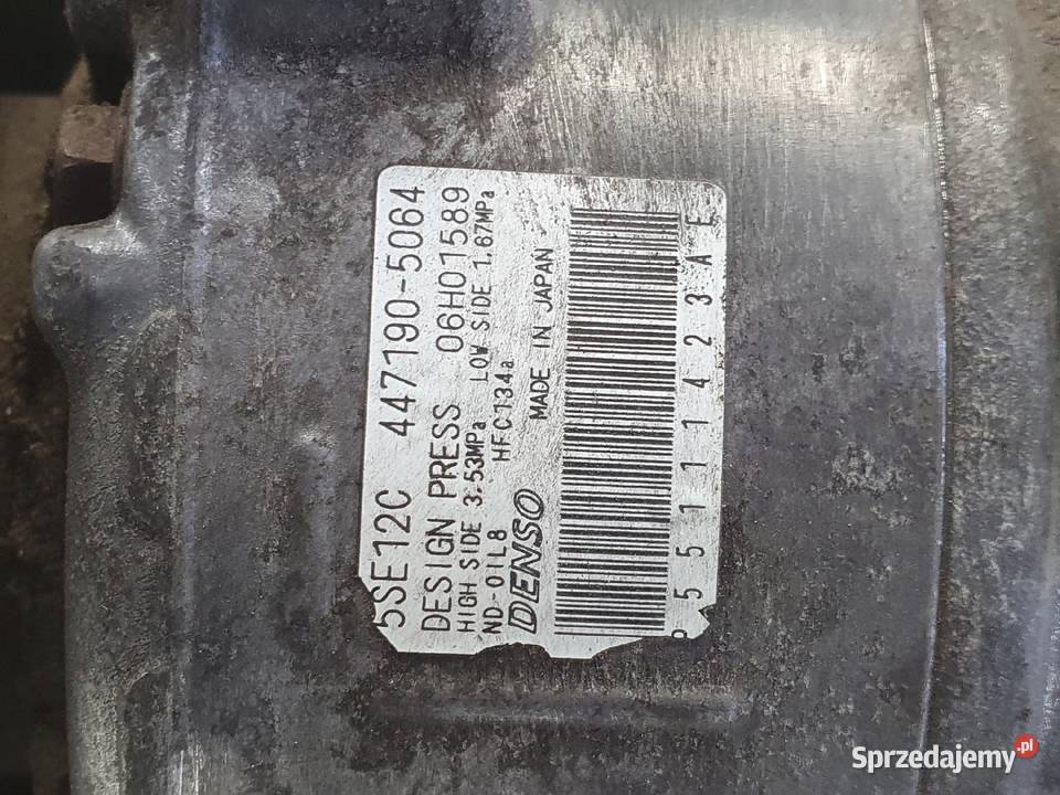 SPRĘŻARKA KLIMATYZACJI Dodge Caliber 20 CRD lubelskie Chełm