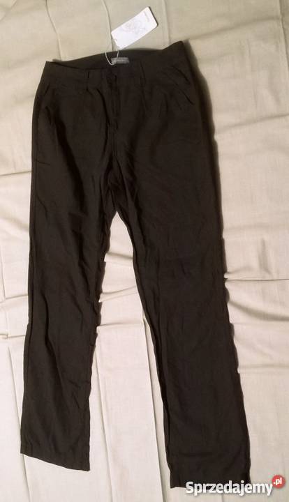 Długie czarne spodnie marki Friendtex Warszawa sprzedam