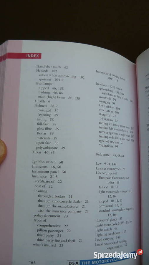 Książka do nauki jazdy motorem motocyklem Sokółka