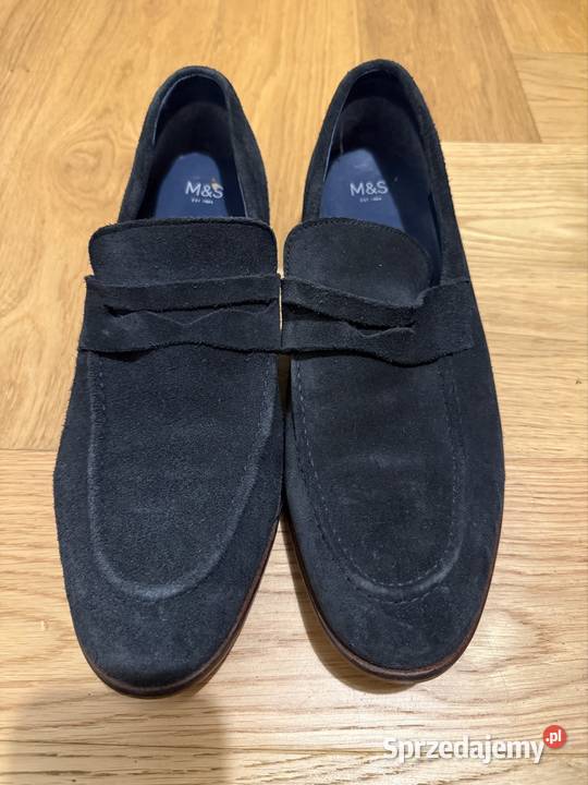 Eleganckie loafersy męskie Marks Spencer Półbuty warmińsko-mazurskie