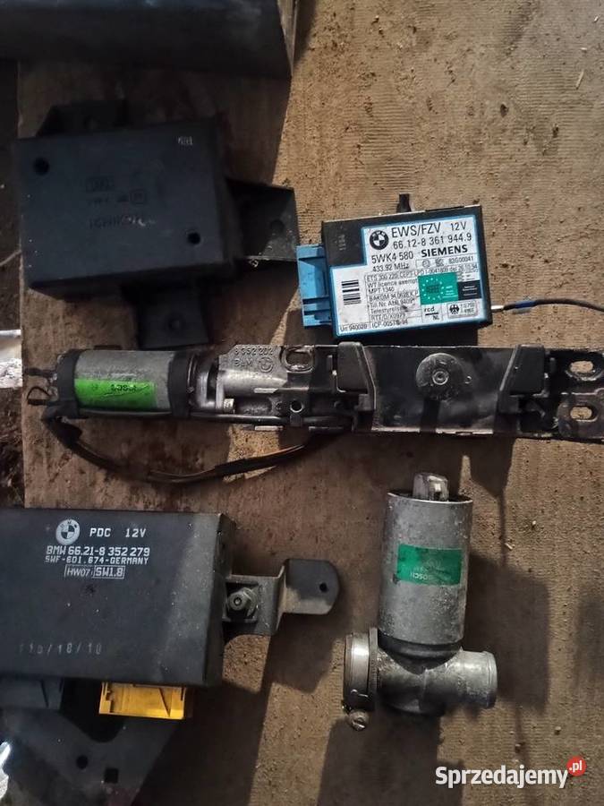 Części bmwe38 moduły komputery nawigacja Jasień