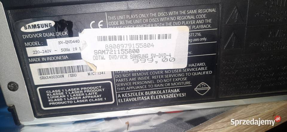 DVD Samsung SWDVD 440
