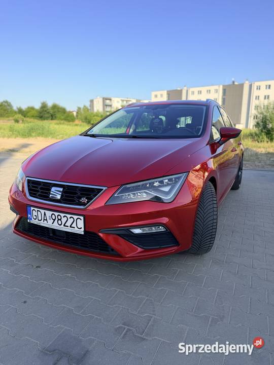 Seat Leon III 15 ST FR 15TSI 131 salon polska 1498cm3 Gdańsk