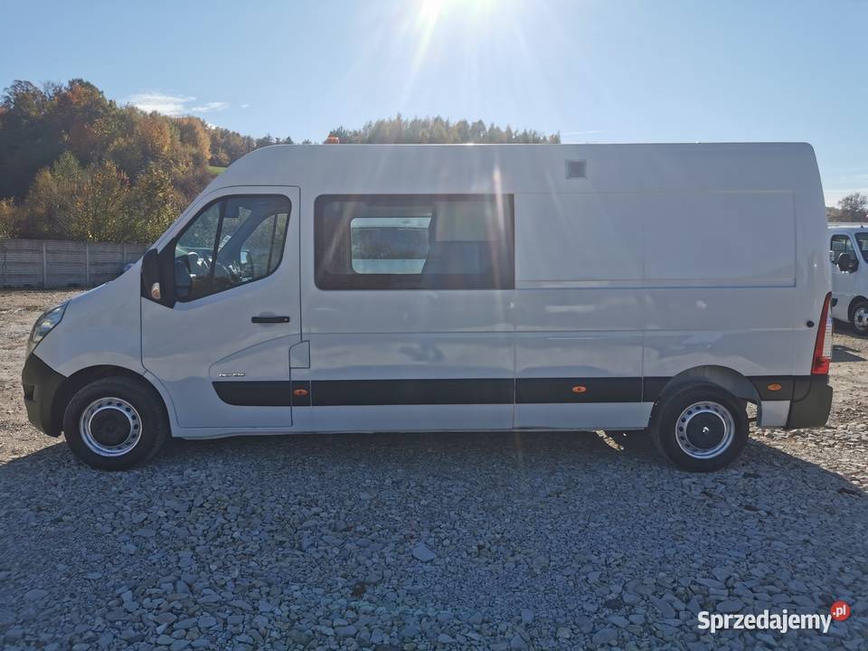 Renault Master L3H2 doka 7osobowy Długi klima