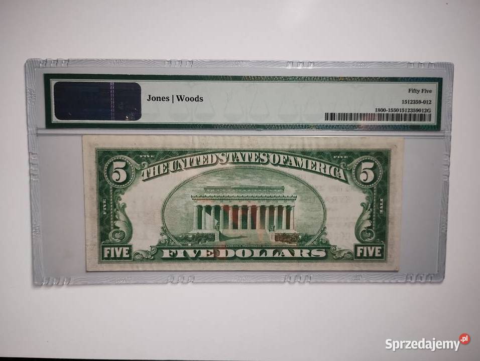 Banknot USA 1929 PMG 65 Syrcuse podkarpackie Rzeszów sprzedam