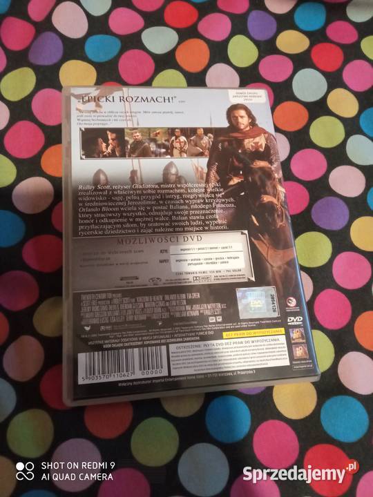 Królestwo Niebieskie DVD Orlando BloomLiam Katowice sprzedam