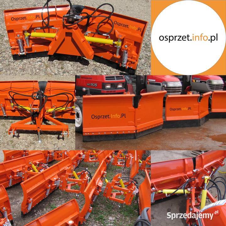 Pług do śniegu strzałkowy 150 do ciągnika Kubota nieuszkodzony sprzedam